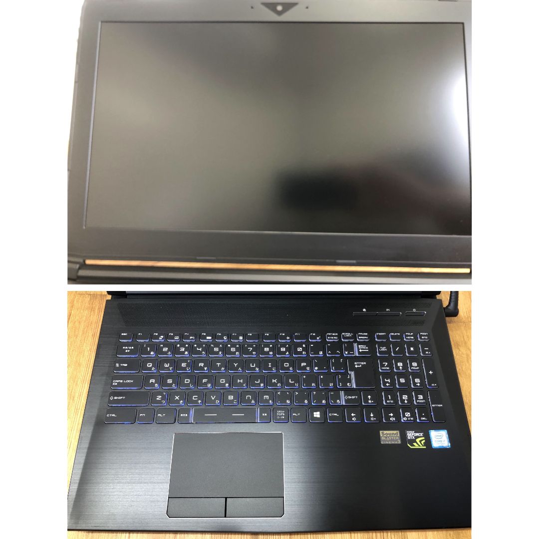 ガレリア ゲーミングノートパソコン GKF1060GF 第7世代Core i7-7700HQ  