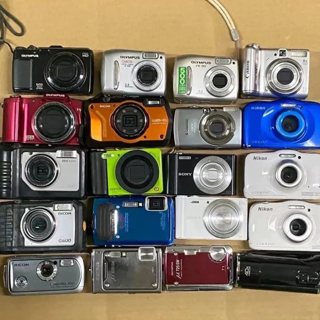 ジャンク品】 デジタルカメラ デジカメ まとめ売り 合計20台 - メルカリ