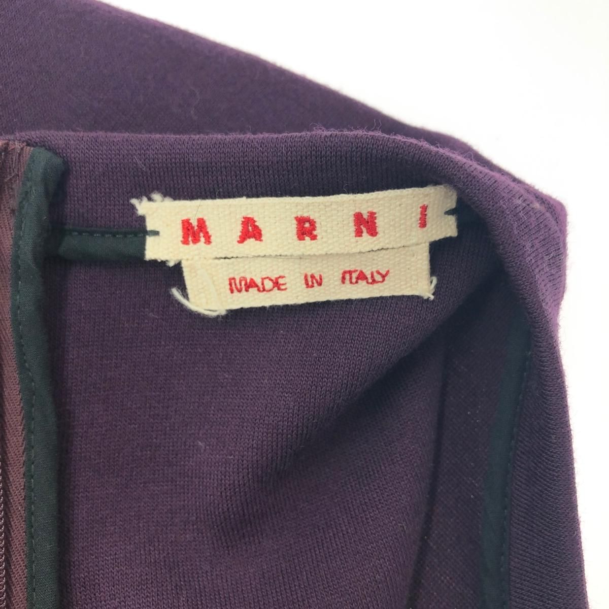 MARNI - MARNI マルニ ロゴスウェット ボンディング 2020年 スウェット サイズ:38  パープル  レディース 　240001145558 MARNI マルニ ロゴスウェット ボンディング 2020年 スウェット