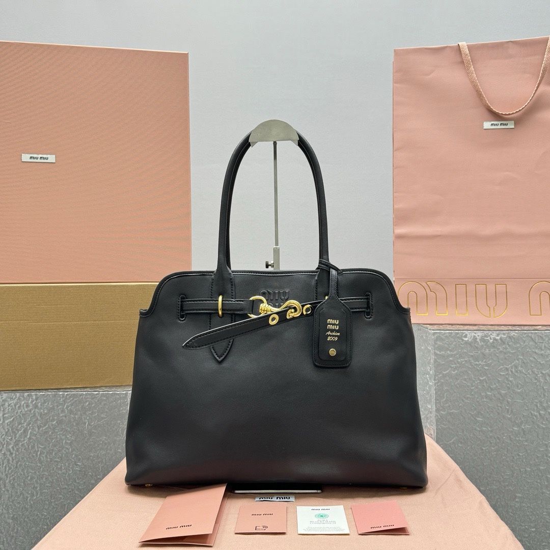 Miu Miu nappa-leather tote bag