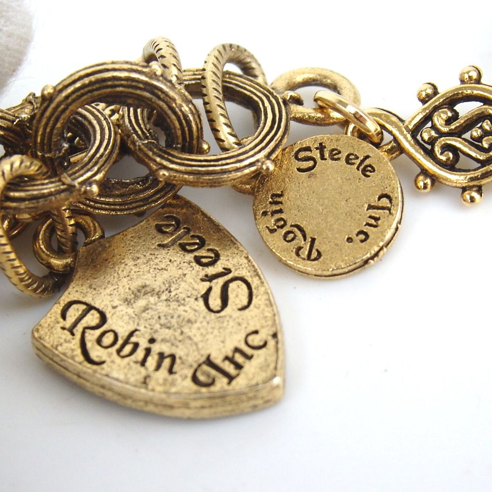 売れ筋特価品 ROBIN STEELE ロビン・スティール チャームネックレス