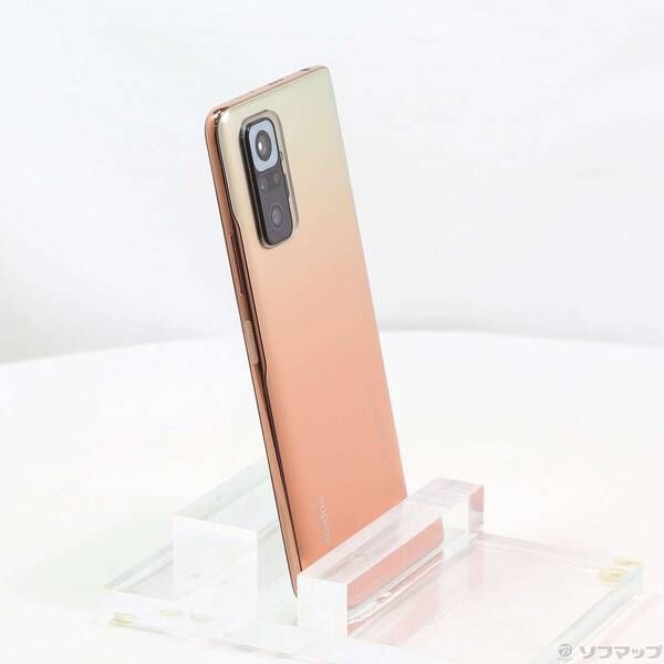 中古品〕 Redmi Note 10 Pro 128GB グラディエントブロンズ