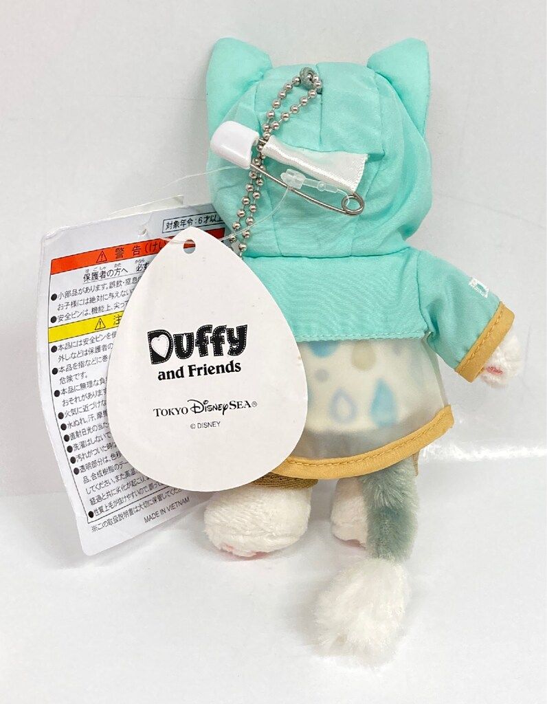 東京ディズニーシー ぬいぐるみバッジ Duffy and Friends