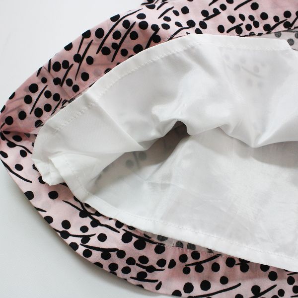 marimekko マリメッコ NURMIKKO ワンピース 34/ピンク コットン  