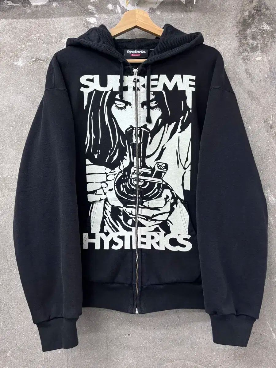 Supreme x Hysteric Glamour サーマル リンデ フード付き ジップ