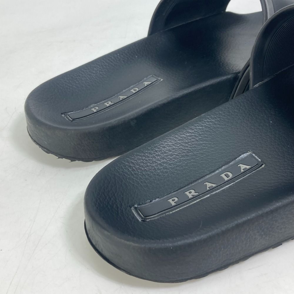 PRADA プラダ サンダル ロゴ 4X3102 ラバー - メルカリ