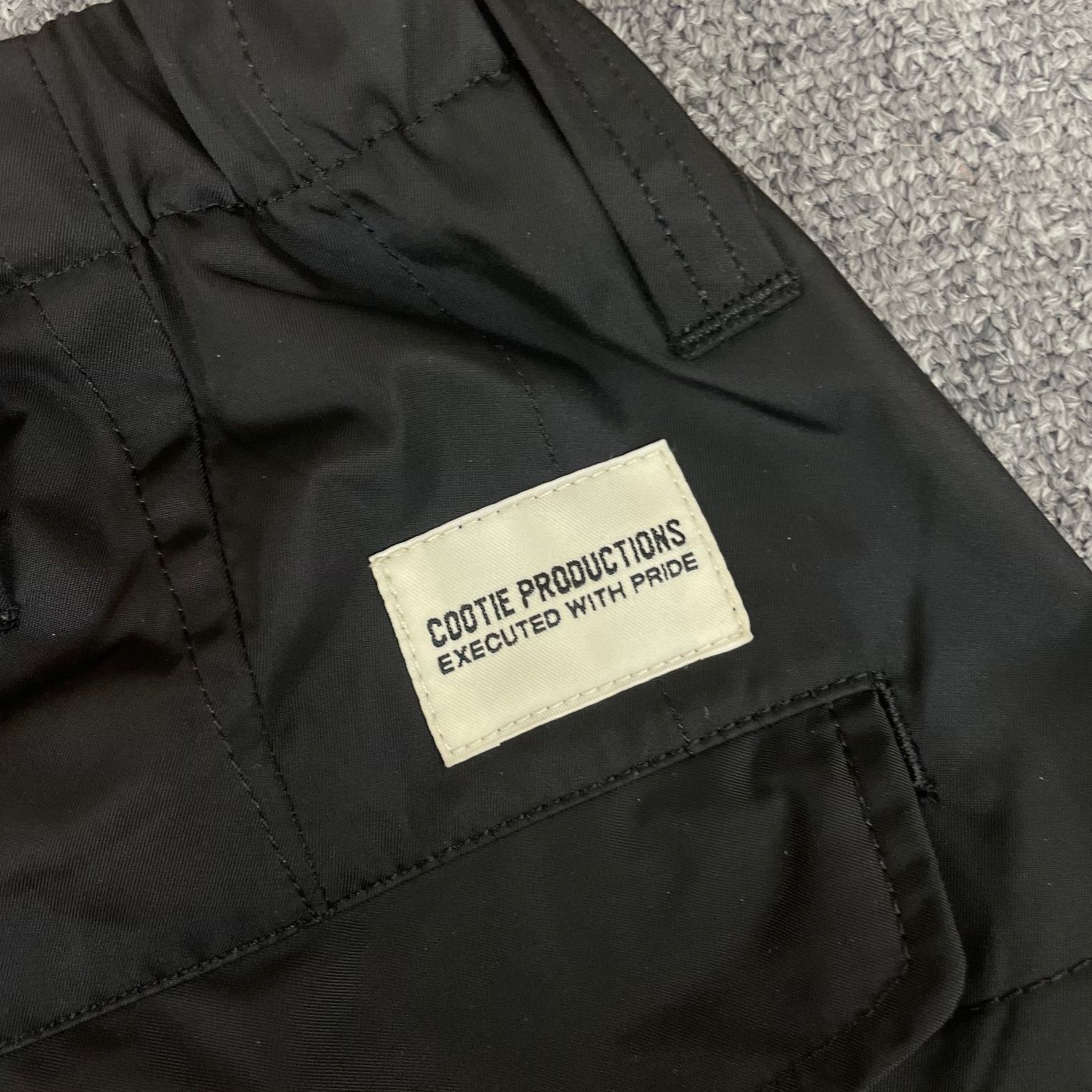 COOTIE Error Fit Cargo Easy Polyester Pants ⁄ Memory Twill Canvas 