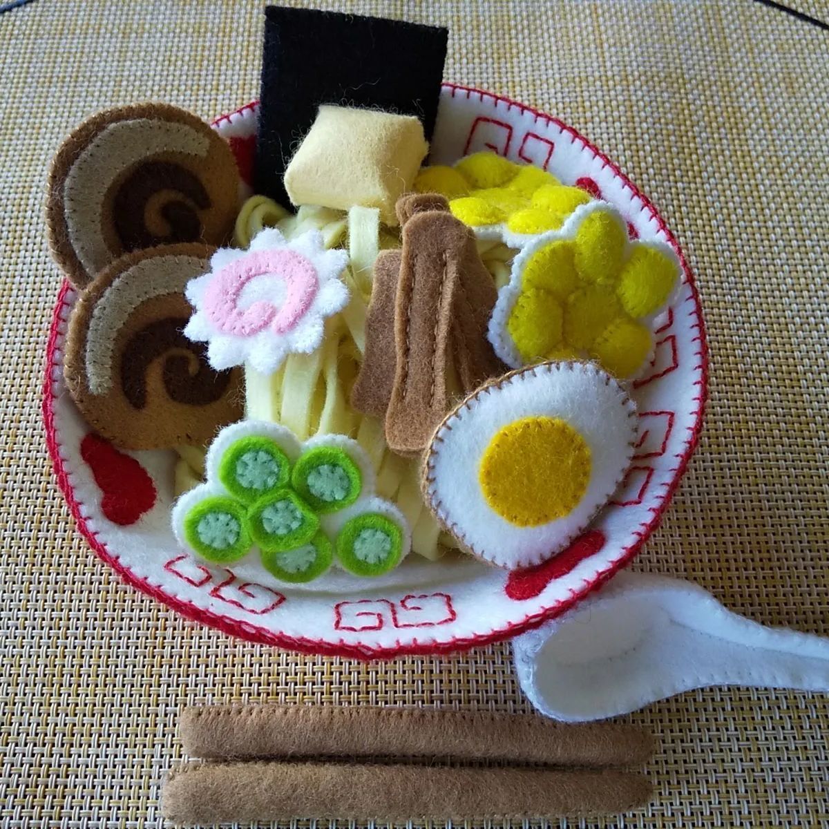 フェルトままごとラーメン屋さん - メルカリ