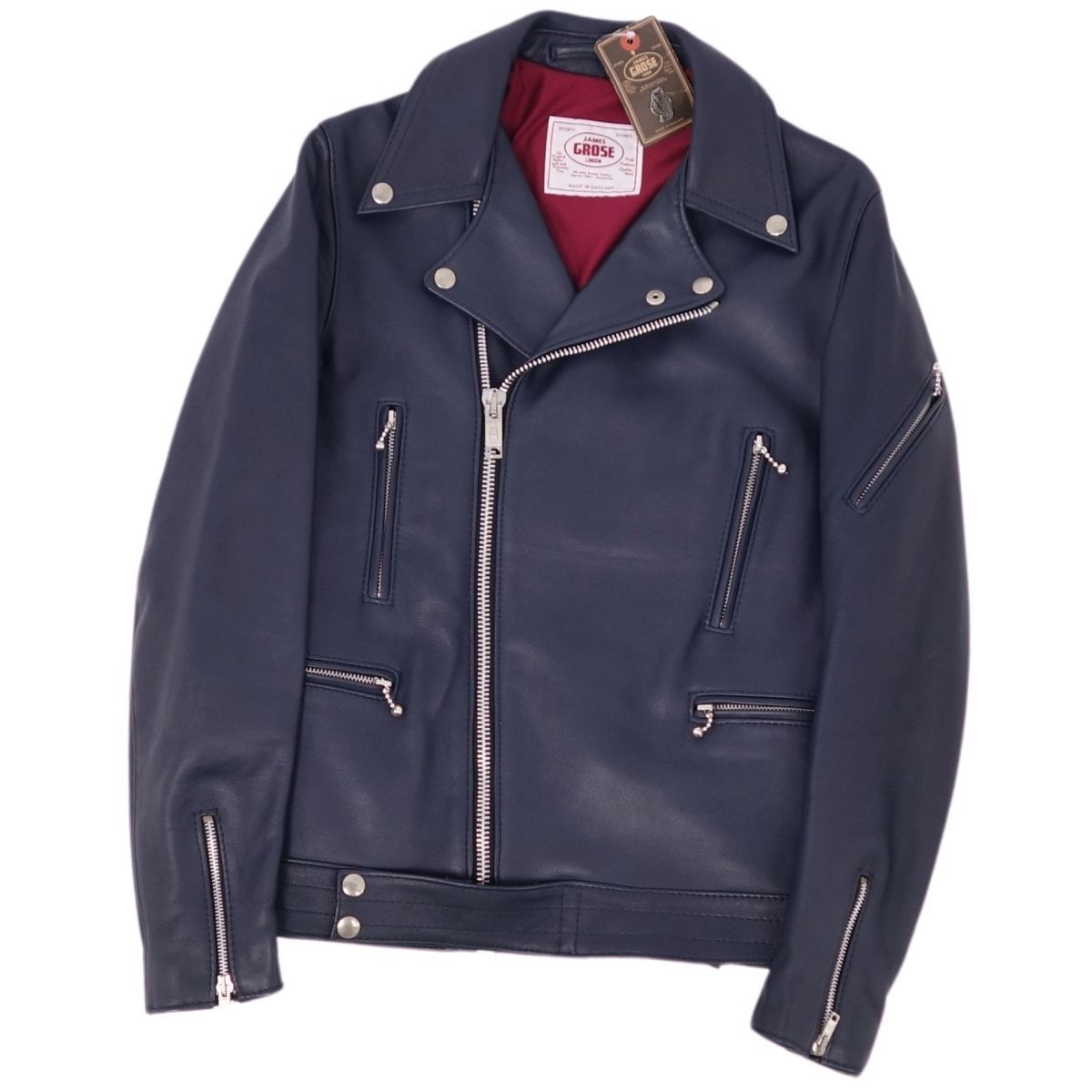 ジャックローズラブメゾン シングルライダースジャケット ホースハイド