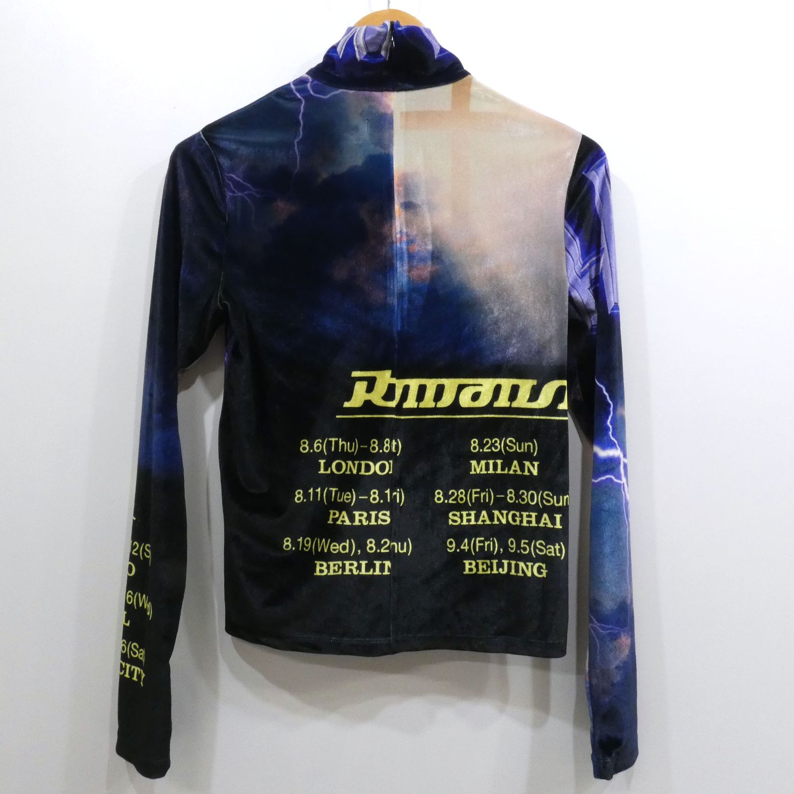 小牧店】YOHEI OHNO ヨウヘイオオノ トップス Graphic Velour High 