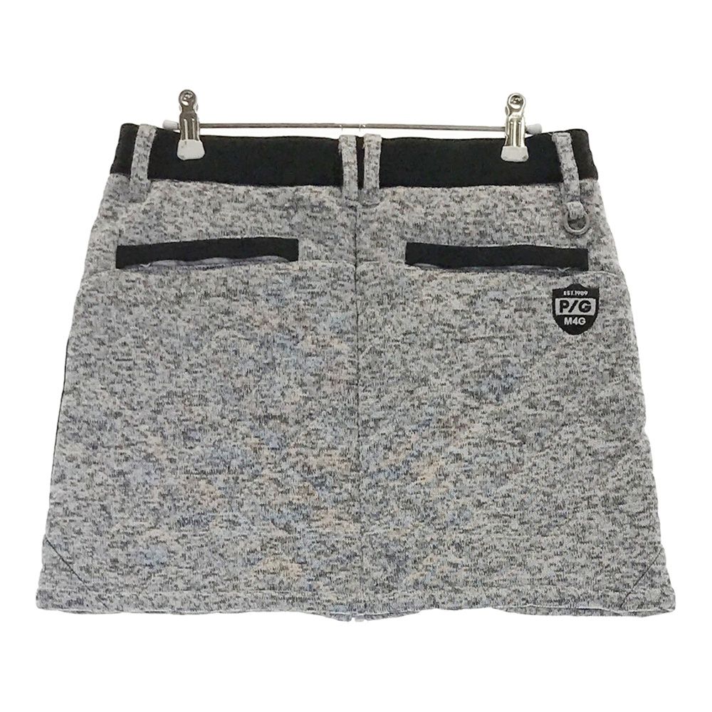 サイズ 1 PEARLY GATES パーリーゲイツ 中綿 ニットスカート グレー系 240101529795 ゴルフウェア レディース ストスト