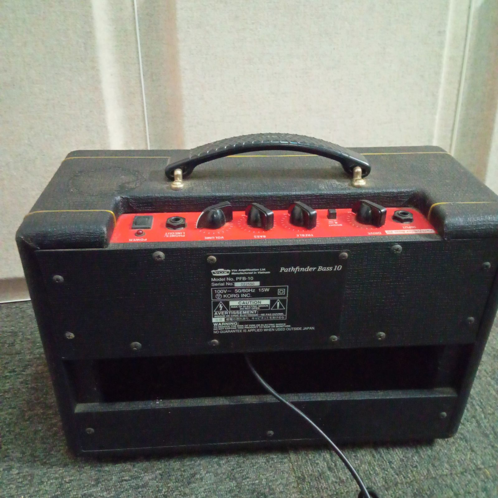 Vox Pathfinder Bass 10 ベース用アンプ（VOX Pathfinder Bass