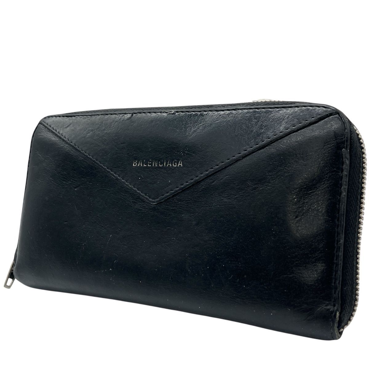 ♪2850 BALENCIAGA バレンシアガ コンチネンタル 長財布 504547 中古 