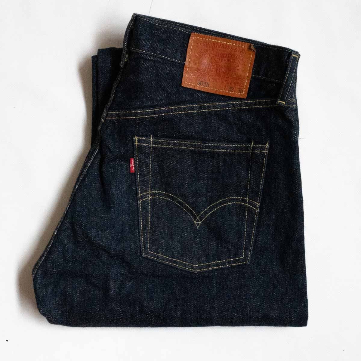【美品/濃紺】 LEVI'S 【 503B XX ビッグE デニムパンツ 】32×36 リーバイス 日本製 wsm 25010384