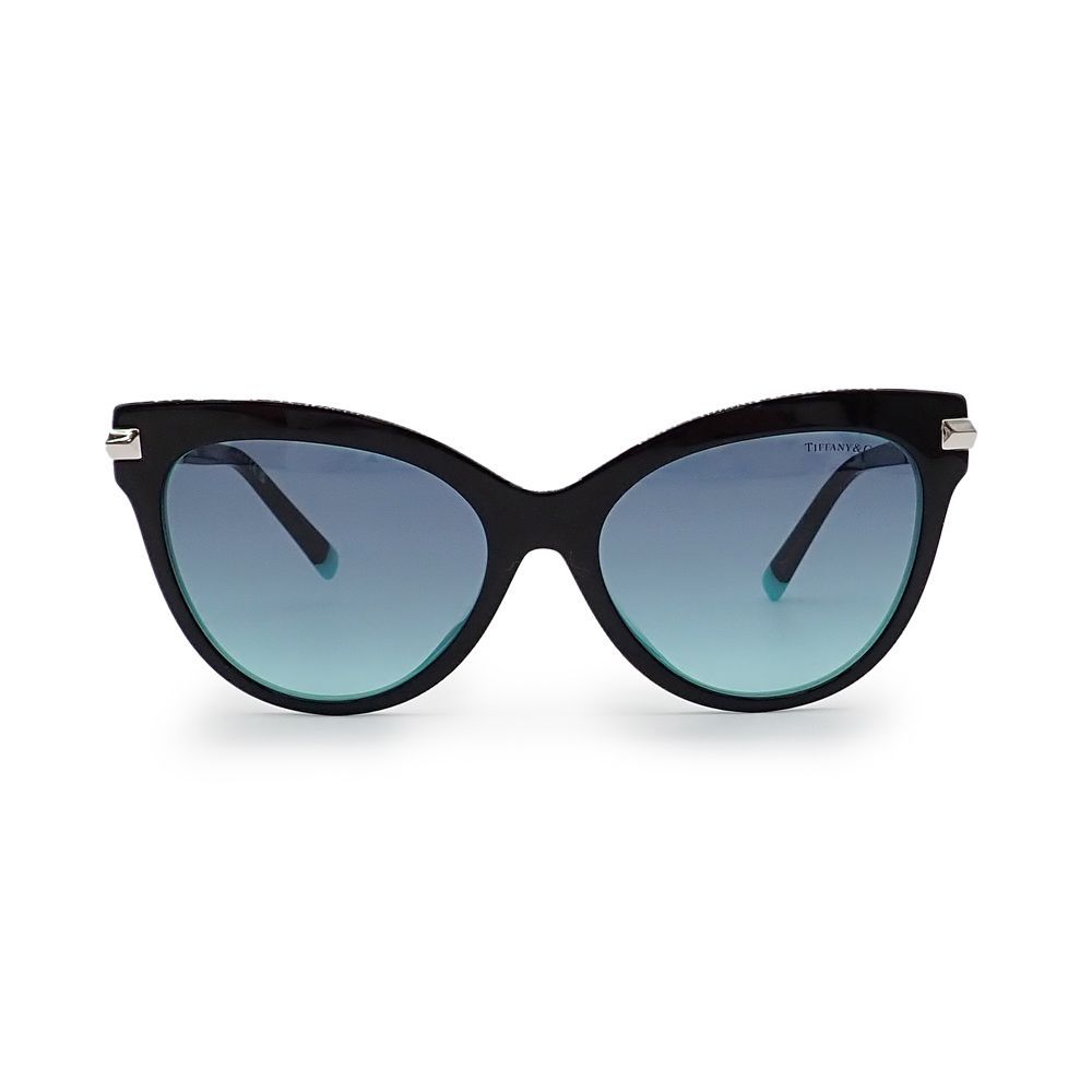 ティファニー サングラス アイウェア キャットアイ フルリム ブルー グラデーション TF4182F