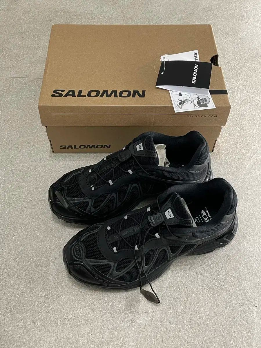 サロモン|実着 2 セッション| 21 1万ウォン XT ー whisper ウィスパー 黒 230