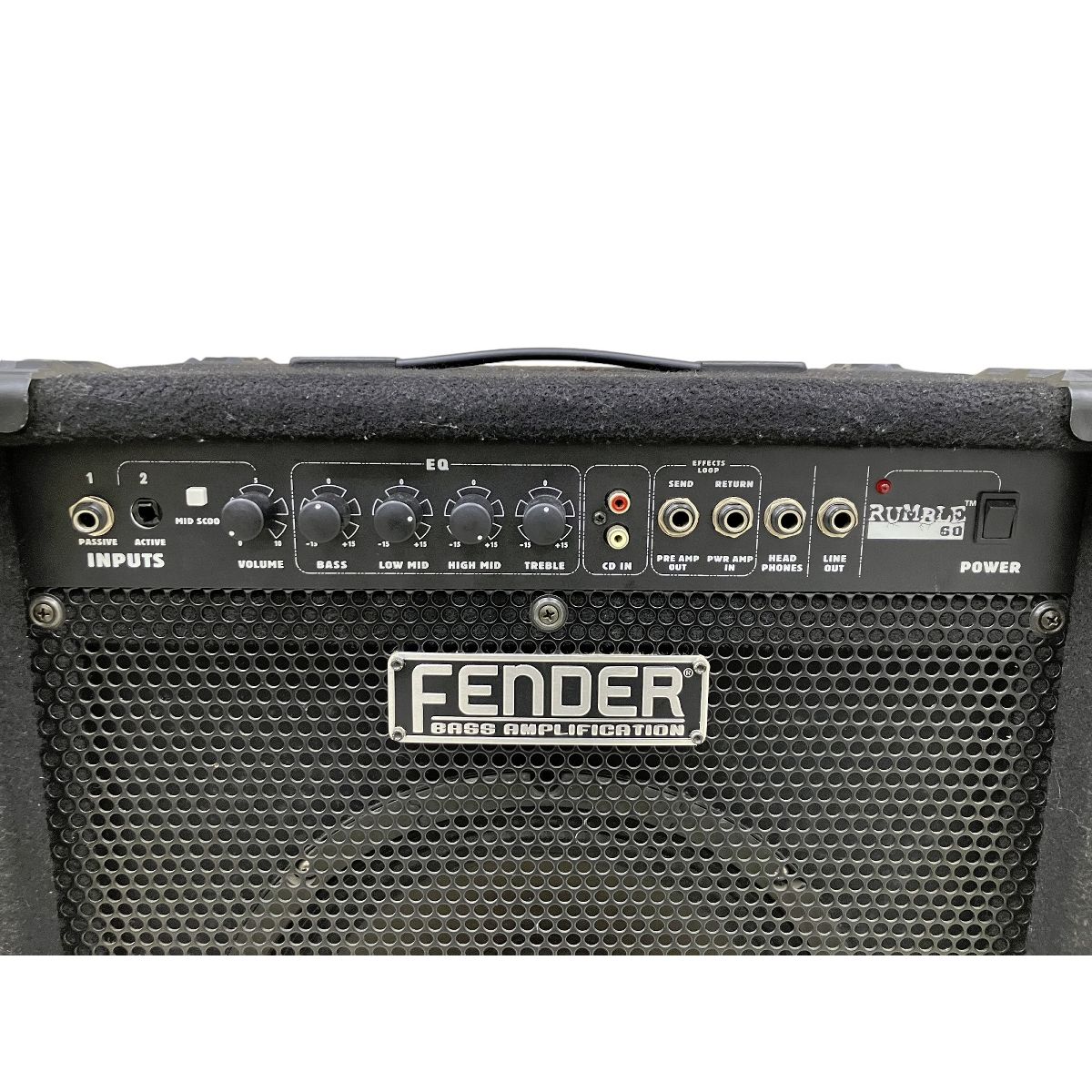 FENDER RUMBLE 60 ベースアンプ TYPE PR504 12インチ 60W フェンダー 訳有 O9276178