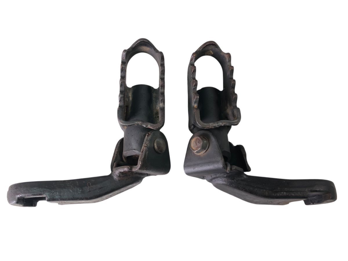 Kawasaki KL250R KLR250 KL250D ステップ 左右 品 曲り無し 交換 補修 流用にも 2775-M6685