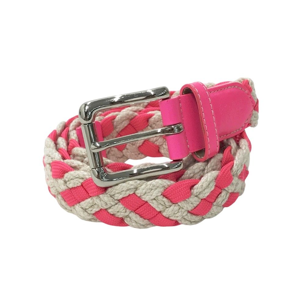 PEARLY GATES パーリーゲイツ メッシュベルト ピンク系 [240101266251