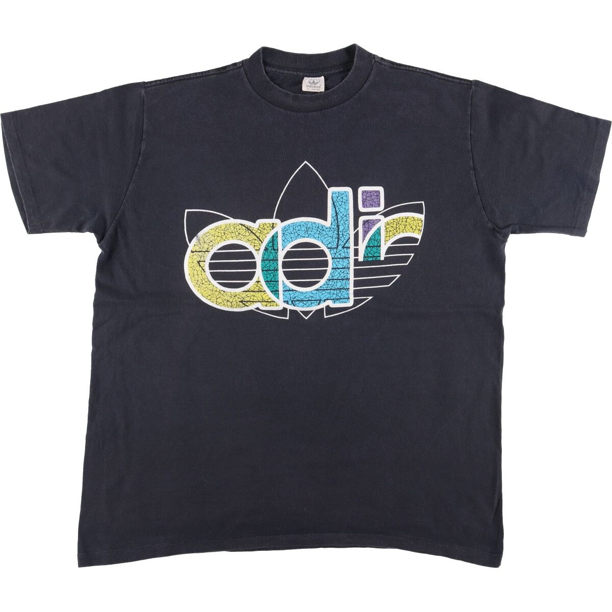 古着 アディダス adidas ロゴプリントTシャツ メンズXL相当|eaa542131