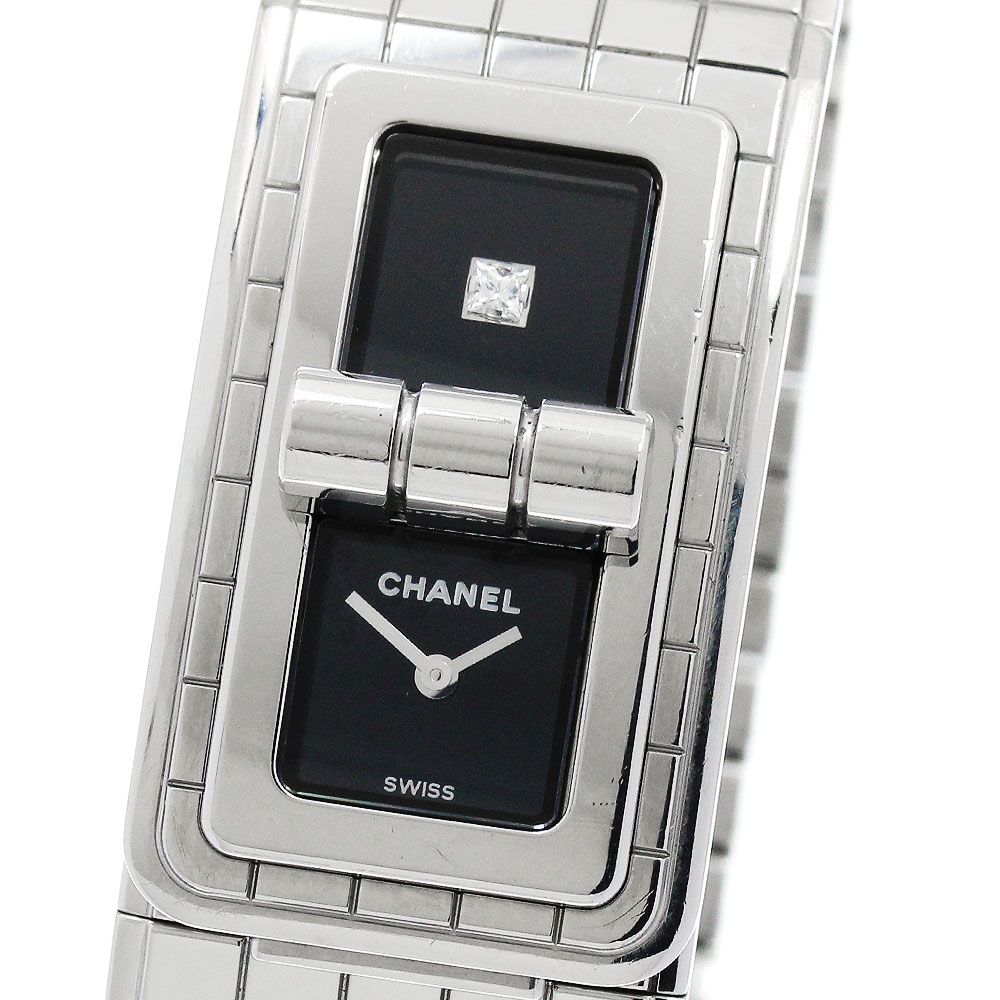 シャネル CHANEL H5144 コード ココ 1Pダイヤ クォーツ
