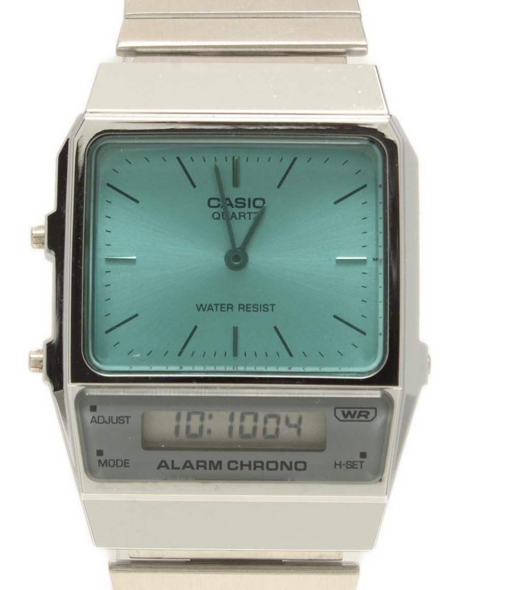 美品 カシオ 腕時計 AQ-800E クオーツ メンズ CASIO