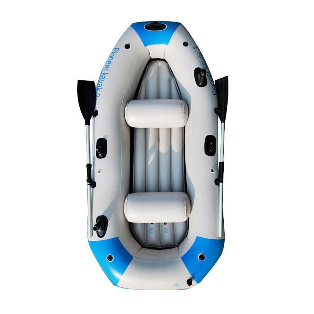 数量 ミニボート 積載重量300kg エアボート 湖ツアー 釣り 4気室構造 超厚型 防災 2人 3人 4人乗り インフレータブルカヤック 厚く 避難用 PVC ゴムボート