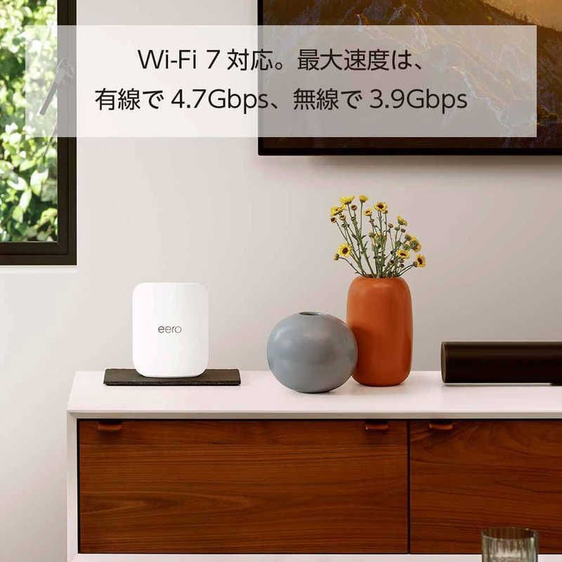 送料無料 ♥ 未開梱 Amazon eero Pro 7 - トライバンドメッシュwifiルーター Wi-Fi 7対応 BE10800 5Gbpsイーサネット×2 1ユニット B0DN316F6S