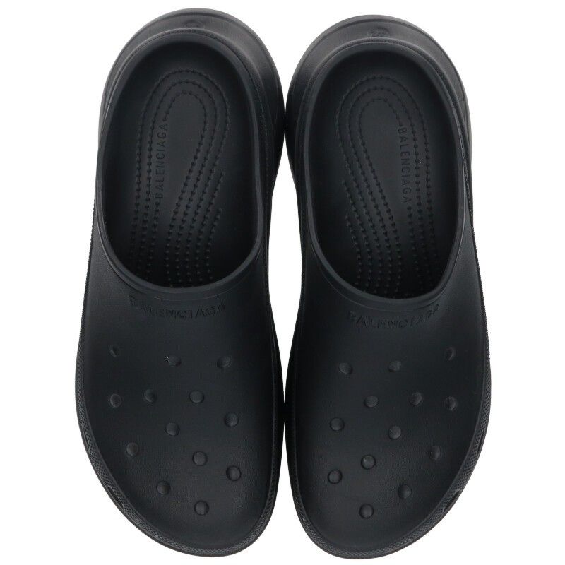 バレンシアガ ×クロックス crocs ラバーミュールサンダル メンズ