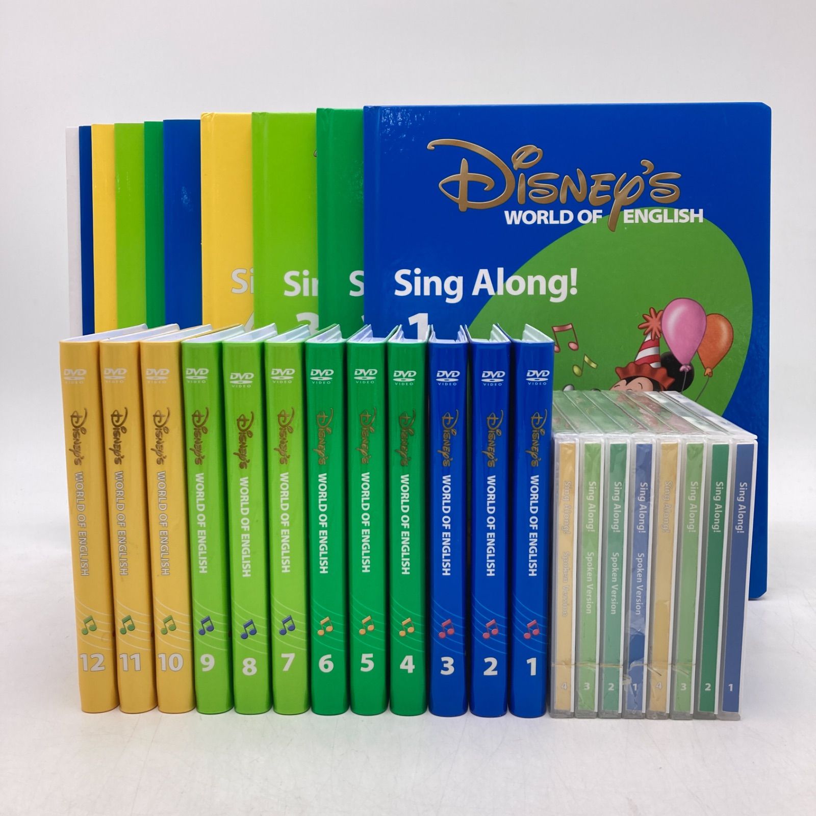 Vtg. Disney's World of English Sing Along Book 1 Song Book