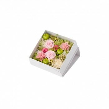 フラワーアレンジ ポム ミディ F-6189