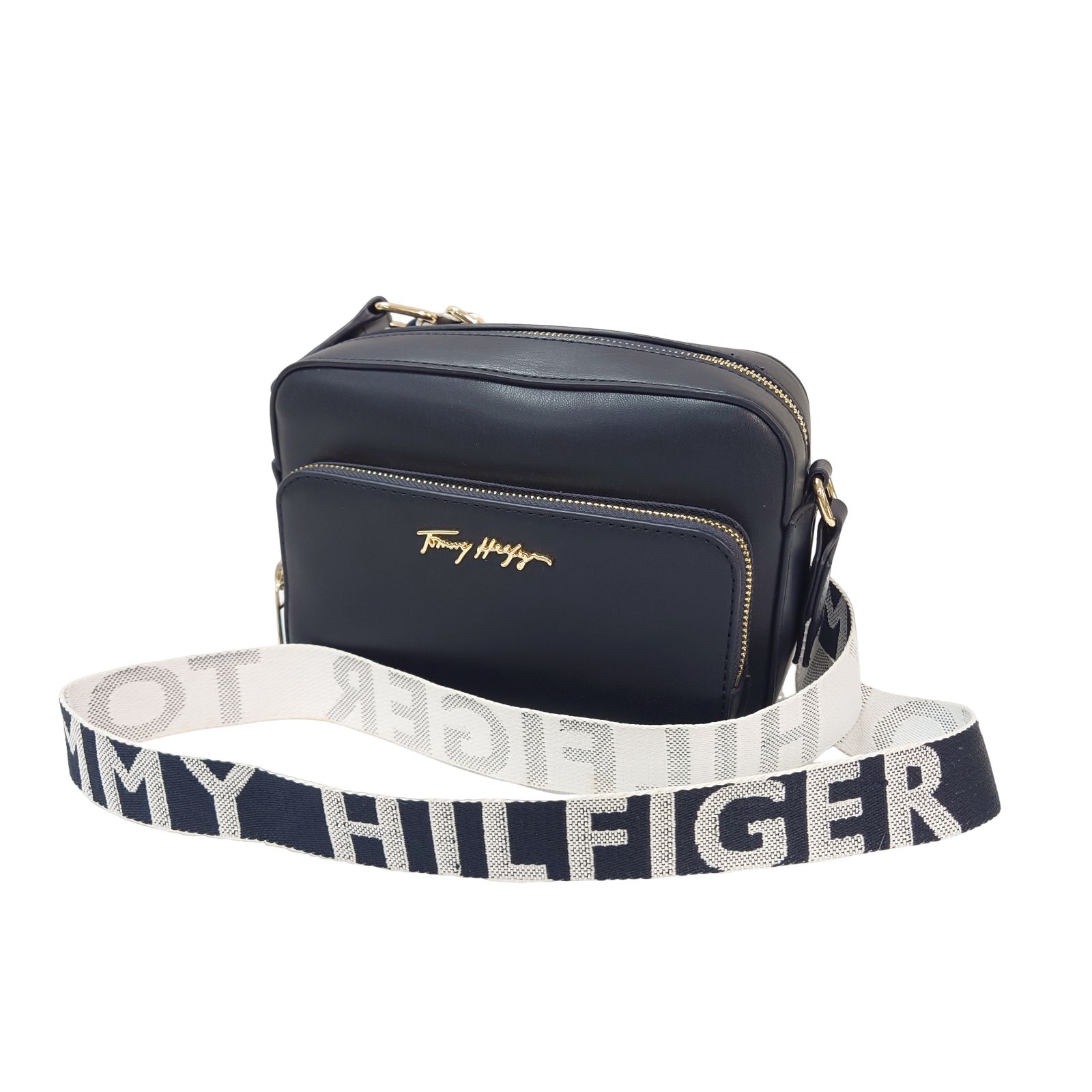 未使用品 Tommy Hilfiger ショルダーバッグ ネイビー/ホワイト 未使用品 Tommy Hilfiger ショルダーバッグ ネイビー/ホワイト