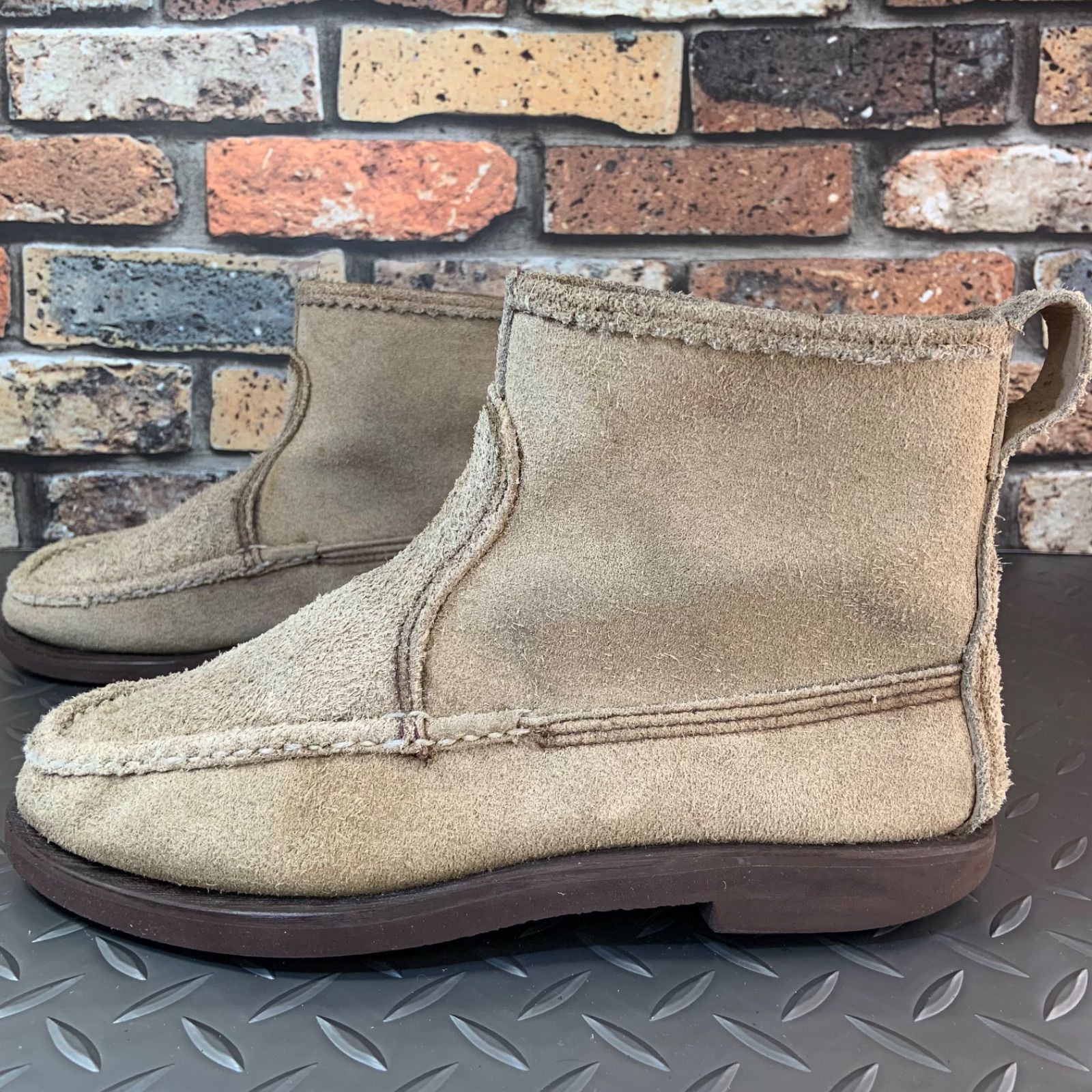 メンズ ☆RUSSELL MOCCASIN ノックアバウト US7E JP25㎝ ラッセル 