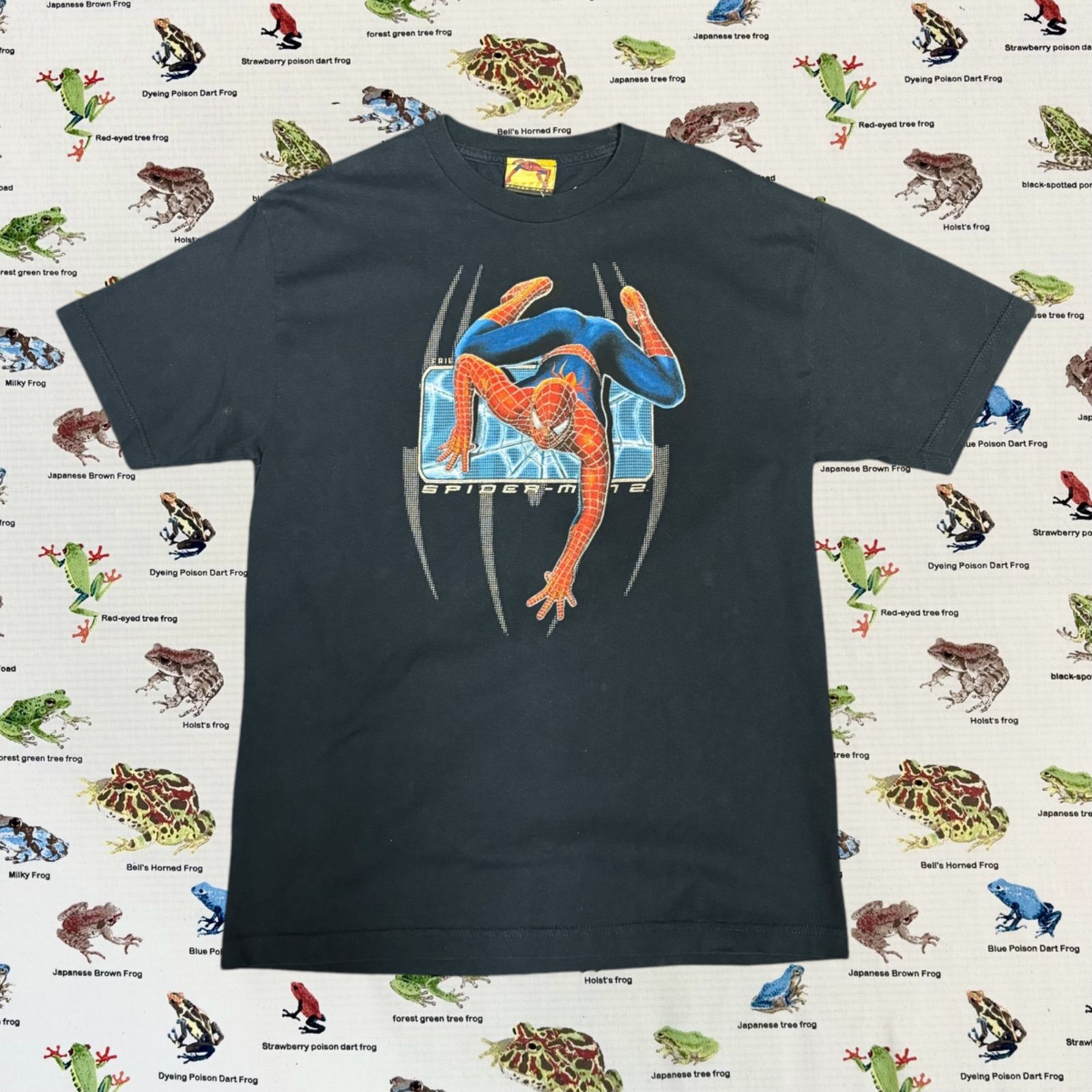 00's 映画 スパイダーマン 2 Tシャツ SPIDER MAN ムービー アメカジ