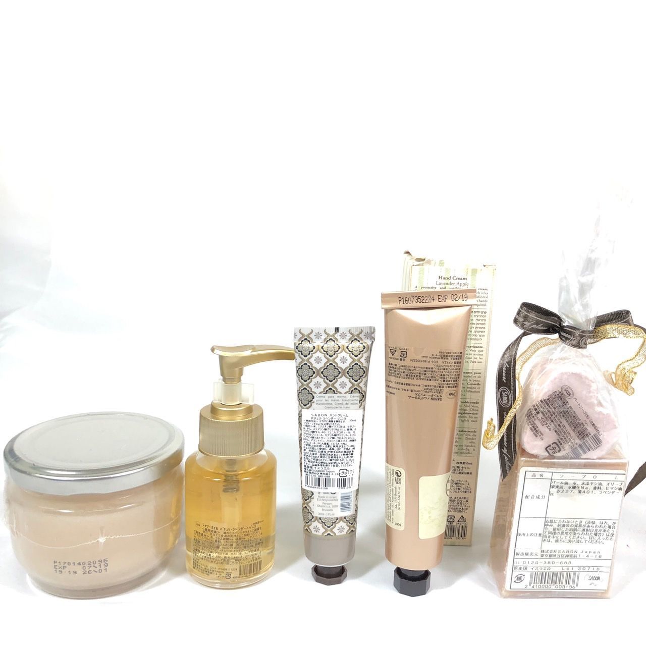 【高品質】 未使用 5点 ボディケアセット SABON サボン ボディスクラブS ボディローション