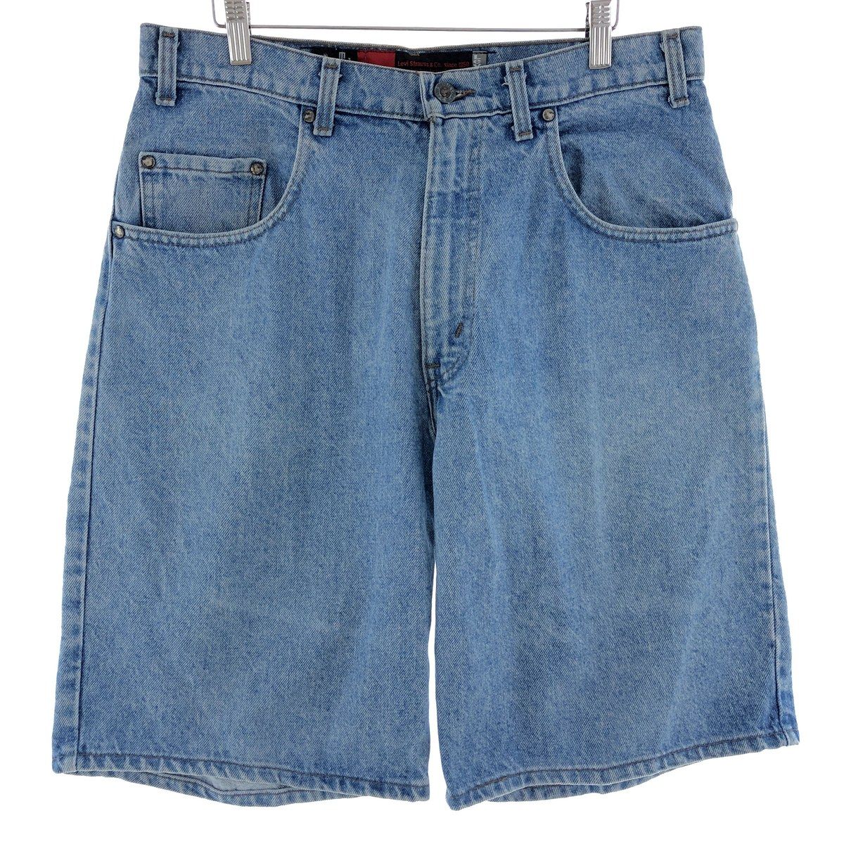 古着 リーバイス Levi's SILVER TAB シルバータブ LOOSE ルーズ デニムショーツ ハーフパンツ USA製 34 メンズw34 /eaa382868/eaa382868