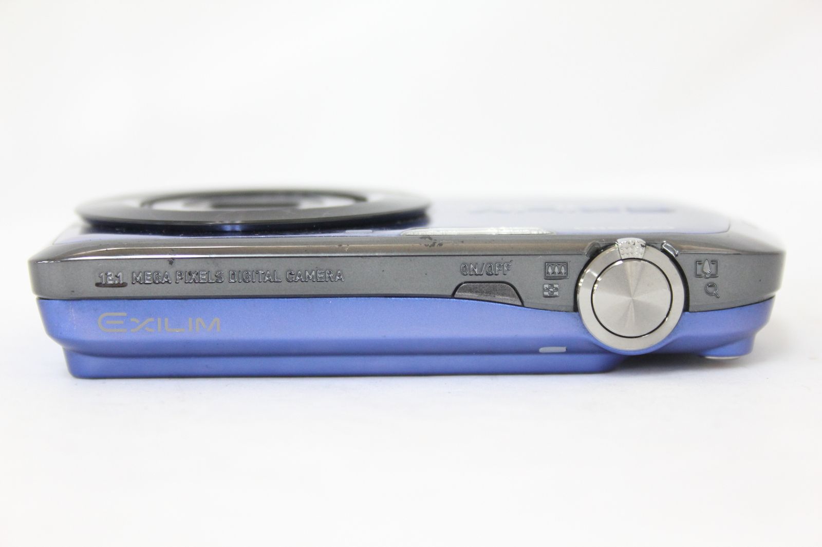 返品保証】 カシオ Casio Exilim EX-Z330 ブルー 3x コンパクト
