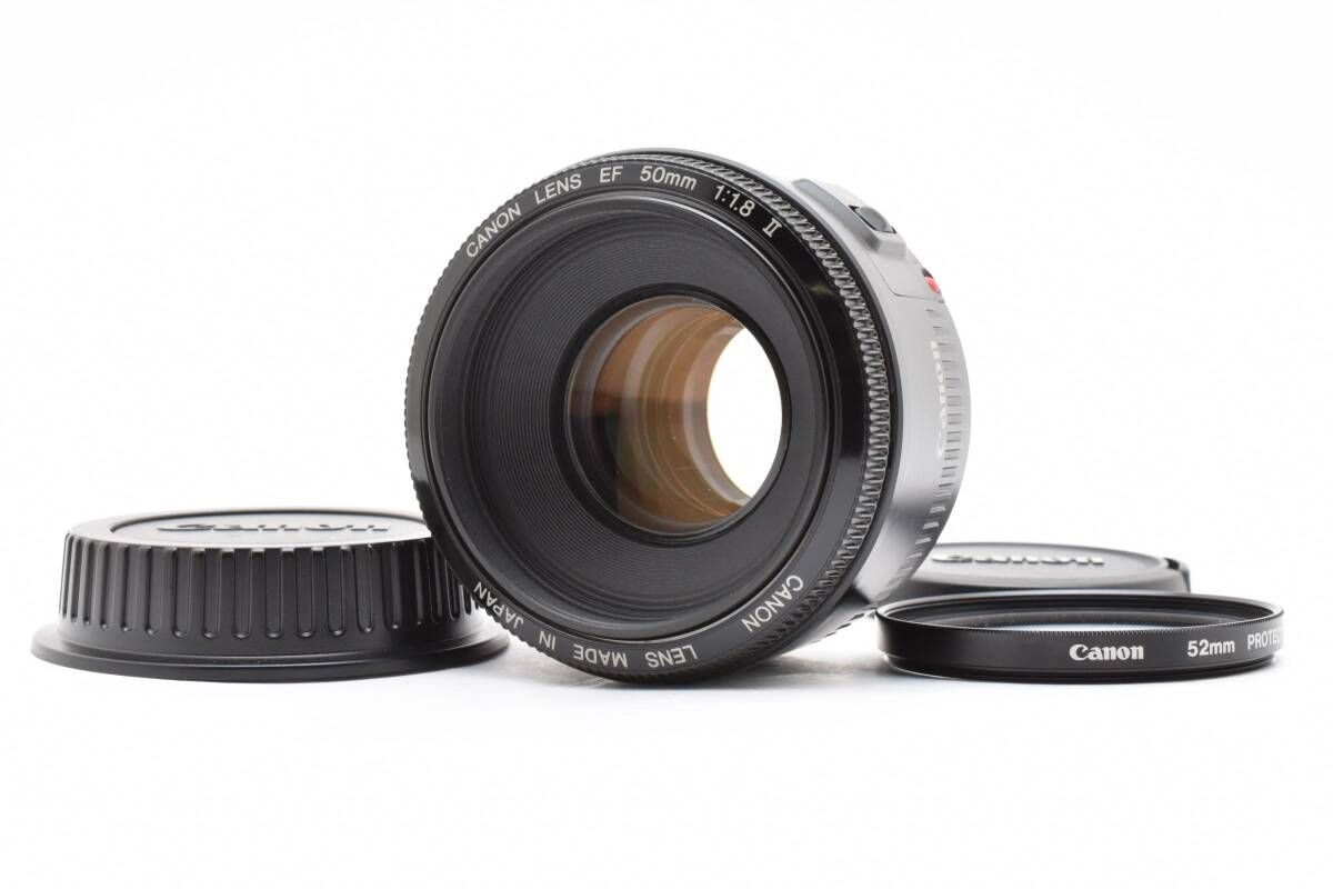 上品 キャノン Canon EF 50mm F1.8 Ⅱ W0920＃3273