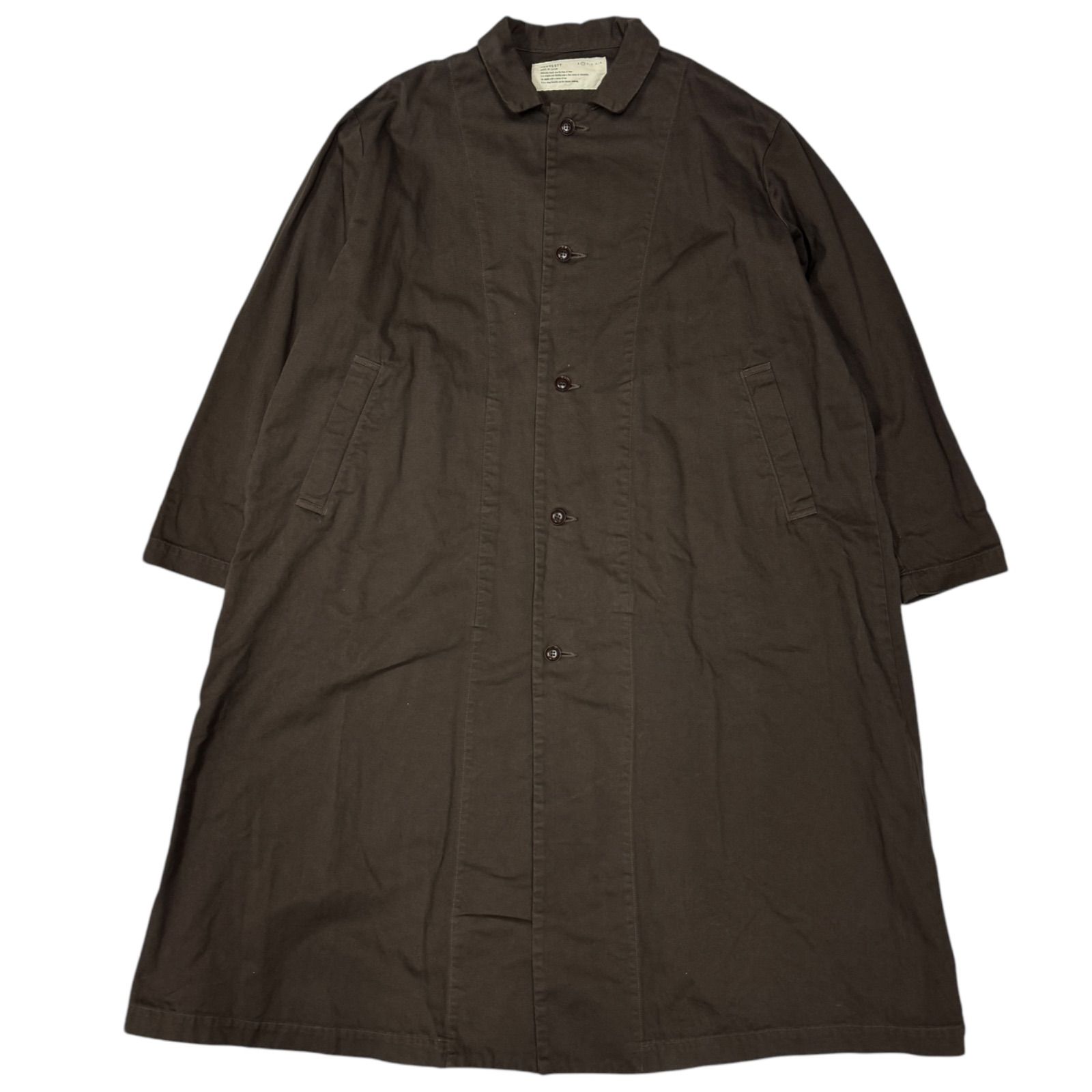 HARVESTY ハーベスティ OVER COAT チノオーバーコート ロング A31803 