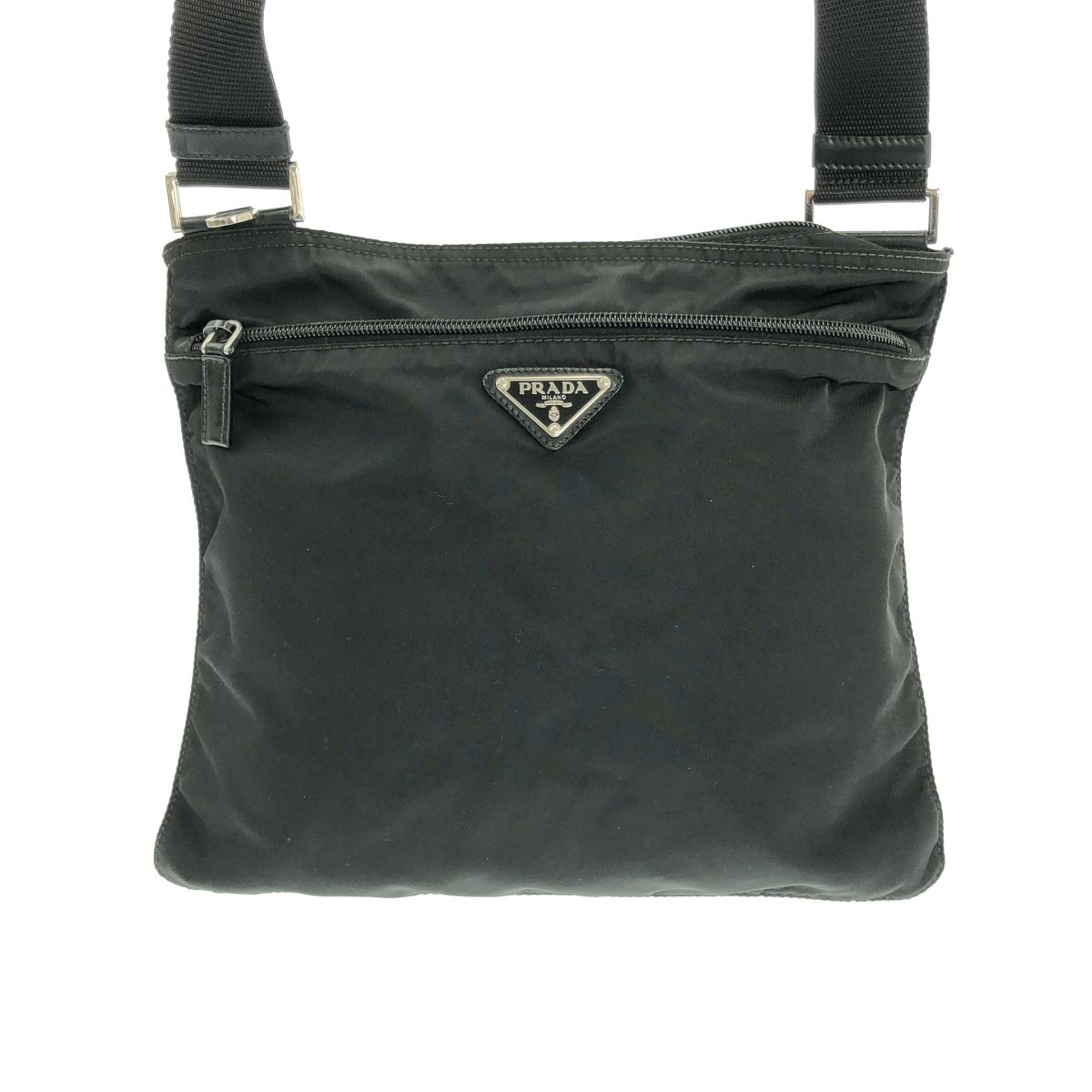 トライアングルロゴ ショルダーバッグ