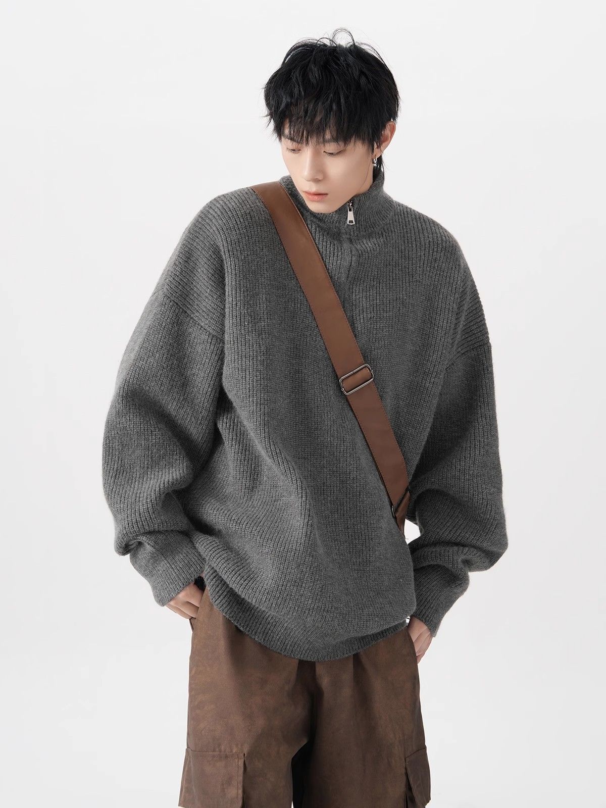 RRL ハーフジップ 黒 ニット セーター メンズS ニット メンズ セーター[品番：LU000012879]｜LUXSTYLE（ラグ