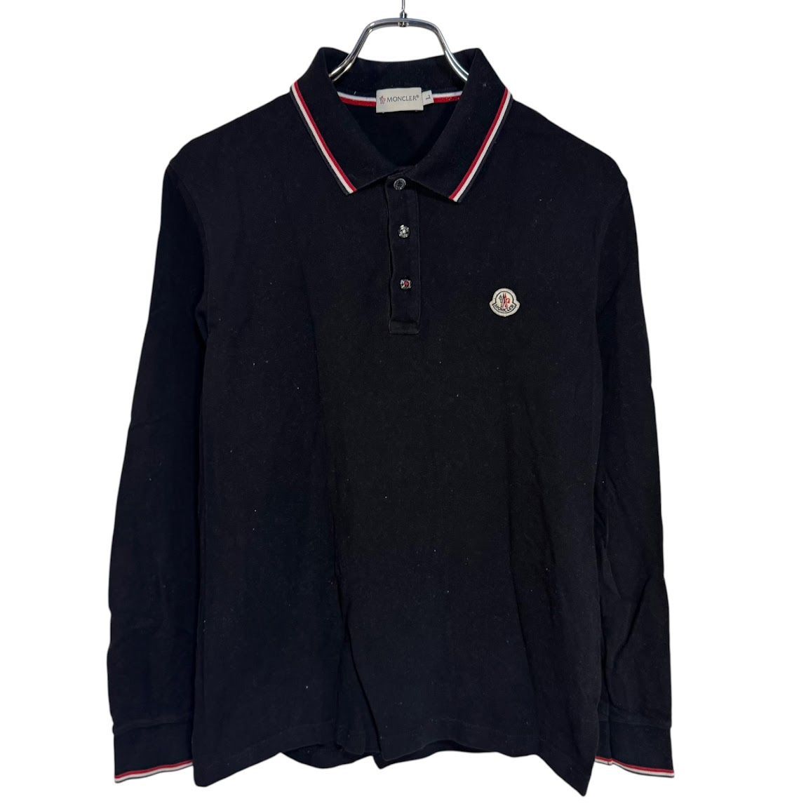 MONCLER ポロシャツ B033 MONCLER モンクレール ポロ シャツ ゴルフ ウェア ブラック