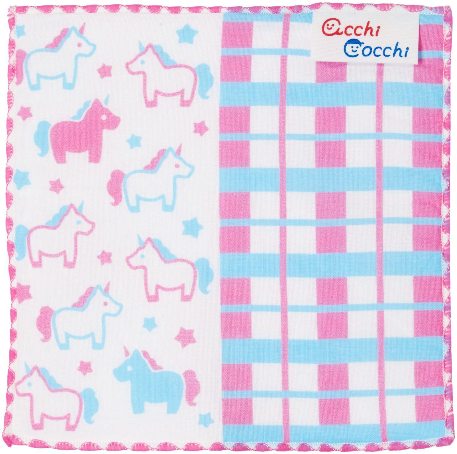 宮本 子供ハンカチ キッズ acchi coochi ユニコーン W0aV505