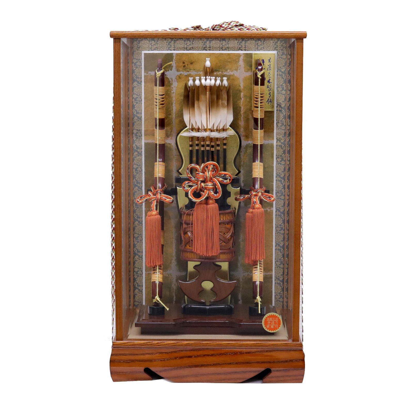 東京久月 破魔弓 アクリルケース6号・サイズ間口約11×奥行約10×高