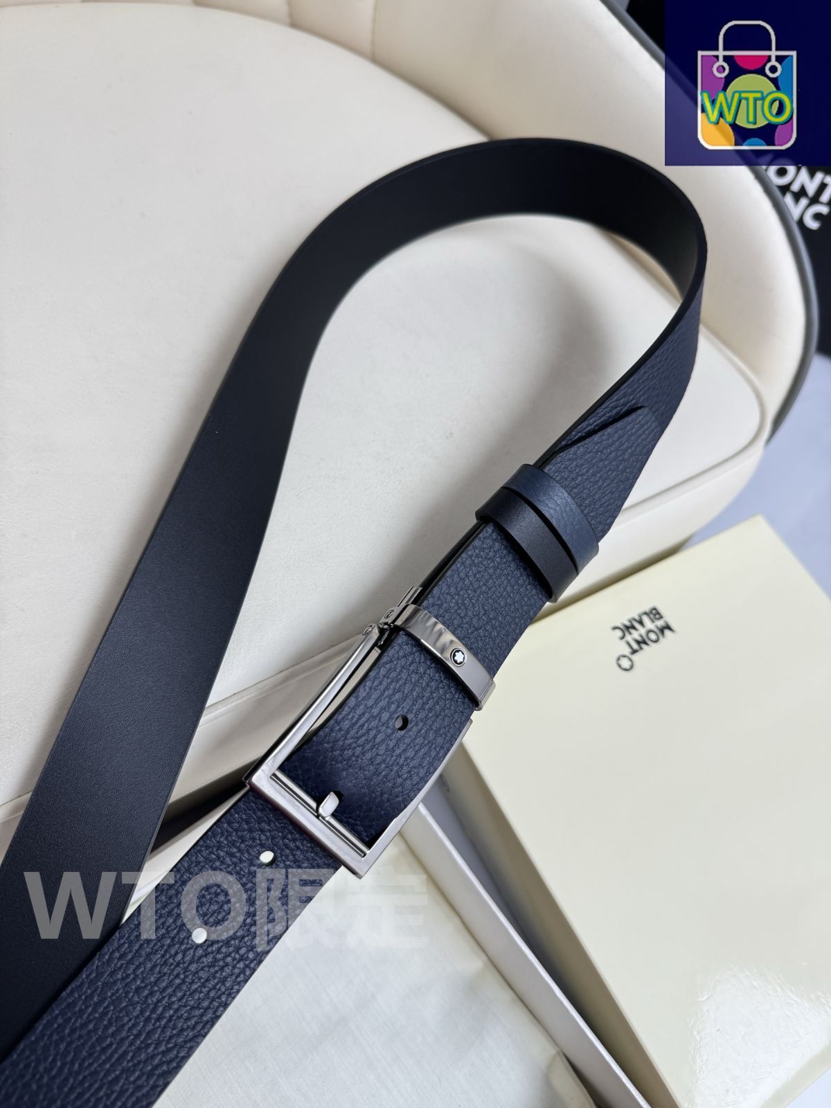 【極美品】MONTBLACK ベルト ブラック レザーベルト、35 mm - 高級ベルト – Montblanc® JP
