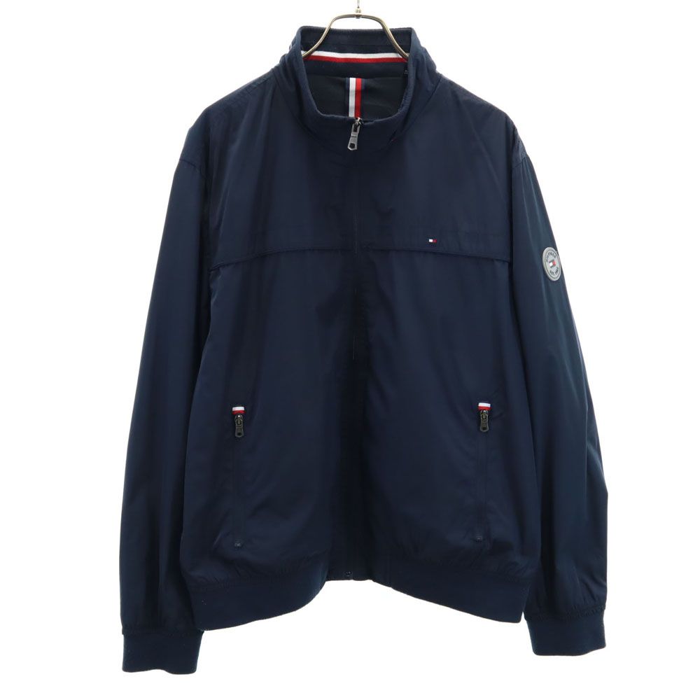 トミーヒルフィガー ブルゾン L ネイビー TOMMY HILFIGER ジャケット 裏メッシュ メンズ