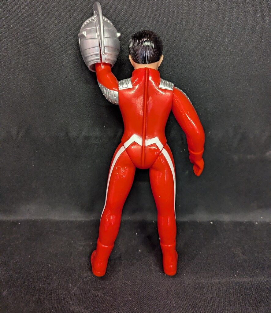 【未開封】ブルマァクの怪獣シリーズ　マスク取れ　ウルトラセブン（シルバー）　復刻版 久しぶりにブルマァクの「マスク取れ大ウルトラセブン(シルバー