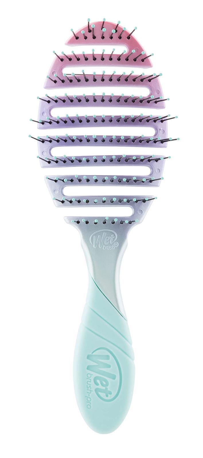 【数量限定】フレックスドライ ヘアブラシ プロ ミレニアルオンブレ WetBrush(ウェットブラシ) 1個 Brush (x Wet 1)