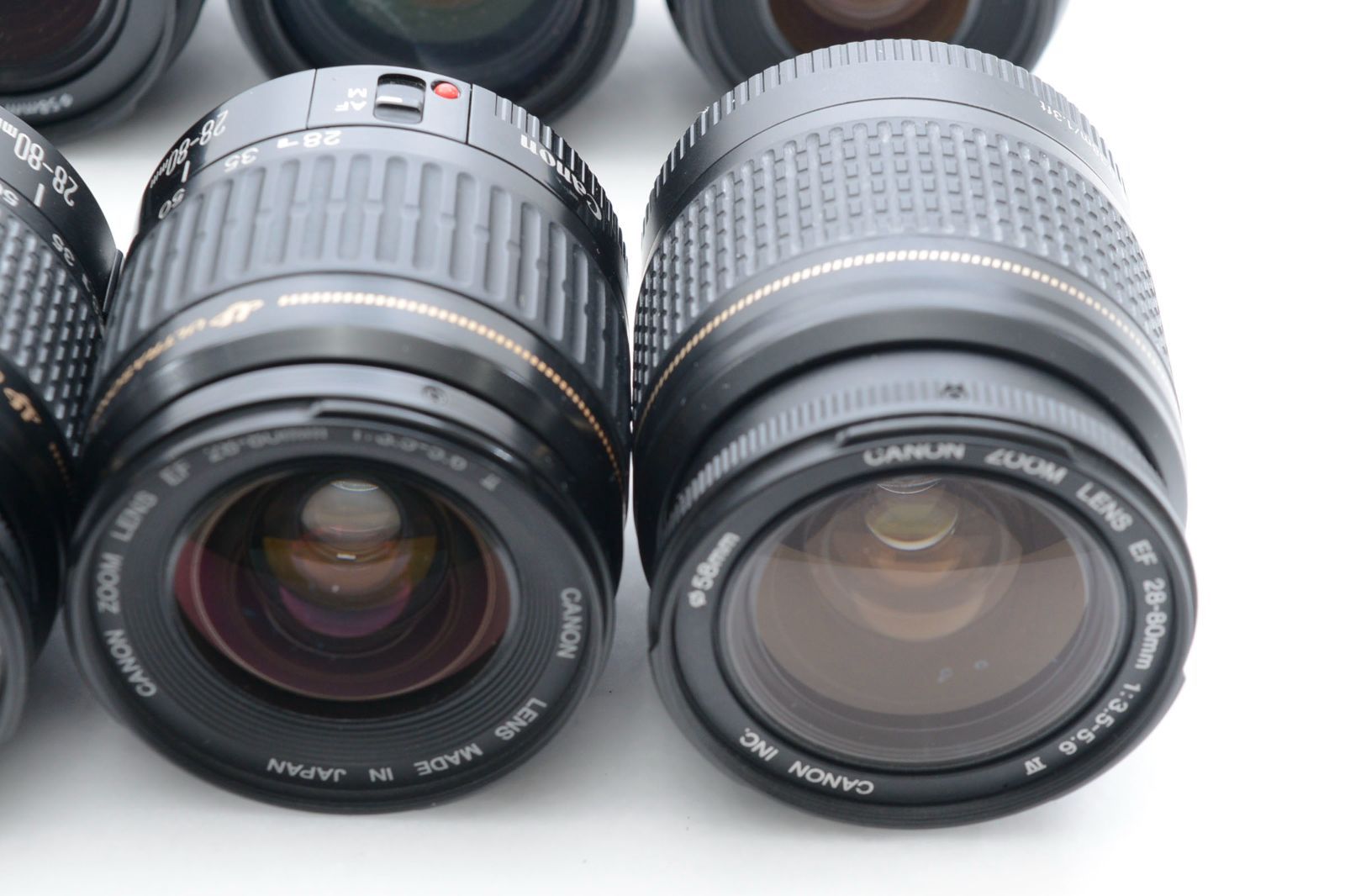 ジャンク Canon キヤノン EFレンズまとめ 25本 75-300 USM II 35-80 USM 28-80 IV EF-S 18-55 II IS 17251012 WWW_SUPERTOOLSSHOP_NL
