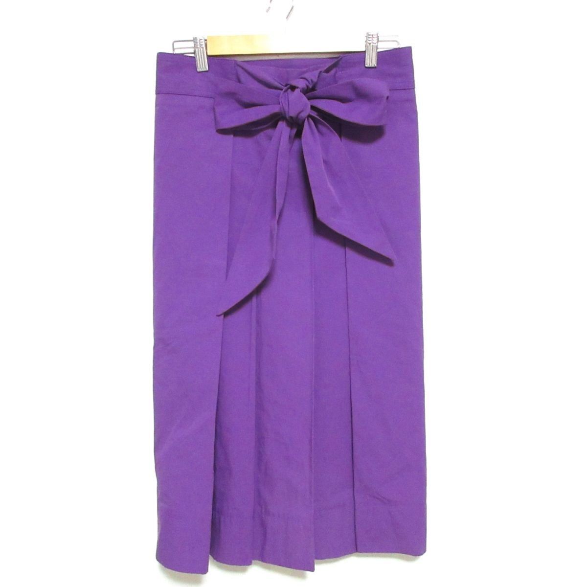 Drawer ドゥロワー バックリボン シルク ワンピース 36 Drawer  